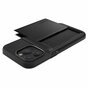 Spigen Slim Armor CS H&uuml;lle Kompatibel mit iPhone 15 Pro - Schwarz