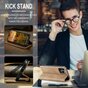 Caseme Retro Wallet Case Kompatibel mit iPhone 15 Pro Max - braun