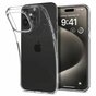 Spigen Liquid Crystal Case Kompatibel mit iPhone 15 Pro Max - Kristallklar
