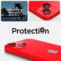 Spigen Kameraobjektiv-Glasschutz, 2er-Pack, Kompatibel mit iPhone 14 Plus und iPhone 14 - Rot