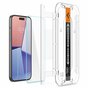 Spigen Glas-Montagerahmen EZ FIT 2er-Pack AGL06883 Displayschutzfolie f&uuml;r iPhone 15 Plus - Transparent