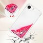 Glitzer-TPU mit verst&auml;rkten Ecken, Kompatibel mit iPhone 16e - transparent rosa