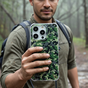 Army Camouflage Survivor TPU-H&uuml;lle Kompatibel mit iPhone 11 - Armeegr&uuml;n