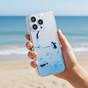 Penguin Ocean TPU-H&uuml;lle Kompatibel mit iPhone 12 und iPhone 12 Pro - transparent