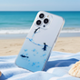 Penguin Ocean TPU-H&uuml;lle Kompatibel mit iPhone 12 und iPhone 12 Pro - transparent