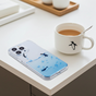 Penguin Ocean TPU-H&uuml;lle Kompatibel mit iPhone 12 und iPhone 12 Pro - transparent