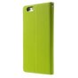 Mercury Goospery Green Wallet B&uuml;cherregal iPhone 6 Plus 6s Plus Wallet Case