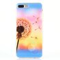 Blow Flower Silikon TPU H&uuml;lle f&uuml;r iPhone 7 Plus 8 Plus farbige Deckblume