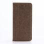 Brown Book Brieftasche iPhone 7 8 SE 2020 SE 2022 Black Hard Case Brieftasche Leder - B&uuml;cherregal