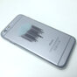 Robuste transparente Wolkenh&uuml;lle iPhone 6 6s Hardcase Barcode transparenter Regen