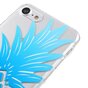 Blaue Ananas H&uuml;lle TPU iPhone 7 8 SE 2020 SE 2022 Klare H&uuml;lle Blau