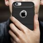 Carbon Armor Schutzh&uuml;lle f&uuml;r iPhone 6 6s TPU - Schwarz