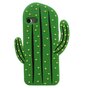Silikon Kaktus H&uuml;lle iPhone 7 8 SE 2020 SE 2022 3D gr&uuml;n