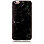 Schwarzer Marmor Fall iPhone 6 Plus 6s Plus TPU Fall