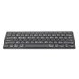 Bluetooth-Tastatur Minitastatur drahtlos - QWERTY - Schwarz