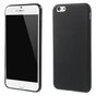 Schwarze TPU-H&uuml;lle iPhone 6 6s solide Silikonh&uuml;lle Schwarzer zus&auml;tzlicher Griff
