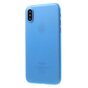 Blaue H&uuml;lle iPhone X XS TPU transparente H&uuml;lle