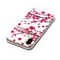 Fall iPhone X XS rote Zweige Blumen Fr&uuml;hling TPU weiss