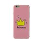 Rosa Amsterdam Prinzessin iPhone 6 6s Fall Fall Kronenabdeckung