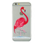 Transparente rosa Flamingo TPU H&uuml;lle f&uuml;r iPhone 6 6s H&uuml;lle