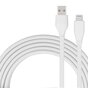 MOMAX MFi Lightning Cable 1 Meter - Wei&szlig;es Ladekabel