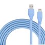 MOMAX MFi Lightning Cable 1 Meter - Blaues Ladekabel