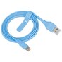 MOMAX MFi Lightning Cable 1 Meter - Blaues Ladekabel