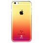 Baseus Glaze Transparent Gradient H&uuml;lle f&uuml;r iPhone 6 6s H&uuml;lle - Yellow Pink Transparent