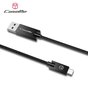 Caseme USB zu USB C Kabel 25 cm - Ladekabel schwarz