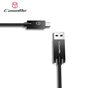 Caseme USB zu Micro USB Kabel 25 cm - Ladekabel schwarz Android