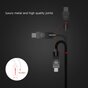 Caseme USB zu Micro USB Kabel 25 cm - Ladekabel schwarz Android