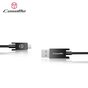 Caseme USB zu Micro USB Kabel 25 cm - Ladekabel schwarz Android