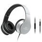 i60 Over-Ear kabelgebundene Stereo-Kopfh&ouml;rer - Mikrofon Metallic Silber