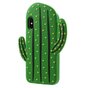 Silikon 3D Kaktus H&uuml;lle iPhone X XS H&uuml;lle - Gr&uuml;n