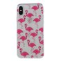 Rosa Flamingos TPU H&uuml;lle iPhone X XS H&uuml;lle - Transparent