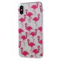 Rosa Flamingos TPU H&uuml;lle iPhone X XS H&uuml;lle - Transparent