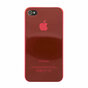 iPhone 4 4S 4G Hartschalenh&uuml;lle kristallklar transparent - Pink