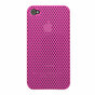 Mesh iPhone 4 4S Case Lochabdeckung Hardcase - Pink