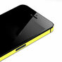 Autoaufkleber iPhone 5 5s SE 2016 Dekor Farbe Rand Haut - Gelb