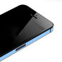 Autoaufkleber iPhone 5 5s SE 2016 Dekor Farbe Rand Haut - Hellblau
