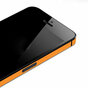 Autoaufkleber iPhone 5 5s SE 2016 Dekor Farbe Rand Haut - Orange