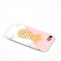 Gold Ananas Marmor H&uuml;lle iPhone 6 6s H&uuml;lle - Pink White Gold