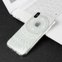 Klare Mandala iPhone X XS Hybrid TPU Hartschalenh&uuml;lle - Weiss