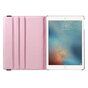 Blumendrehbare H&uuml;lle iPad 2017 2018 - Pink