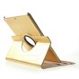 Krokodilhaut Textur Twist Cover Stand Fall iPad 2017 2018 - Gold