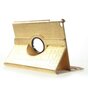 Krokodilhaut Textur Twist Cover Stand Fall iPad 2017 2018 - Gold