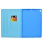 Lederh&uuml;lle Blume dreifach iPad Pro 10,5 Zoll (2017) H&uuml;lle - Blau Weiss