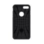 Mosaik Fall Standard TPU Kunststoff Hybrid Fall iPhone 7 8 - Schwarz