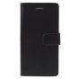 Mercury Blue Moon B&uuml;cherregal Brieftasche iPhone 6 6s H&uuml;lle - Schwarzes Leder