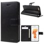 Mercury Blue Moon Bookcase Geldb&ouml;rse Kompatibel mit iPhone 6 6s H&uuml;lle - Schwarzes Leder